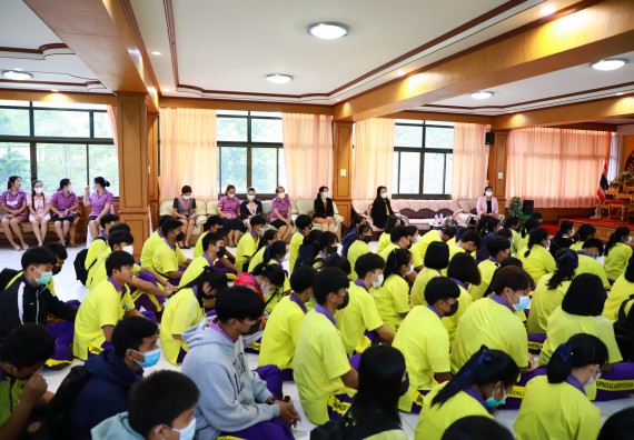 ภาพกิจกรรม  คณะวิทยาศาสตร์และเทคโนโลยี จัดกิจกรรมค่ายวิทยาศาสตร์สัญจร ปีการศึกษา 2565  โรงเรียนทุ่งโพธิ์ทะเลพิทยา