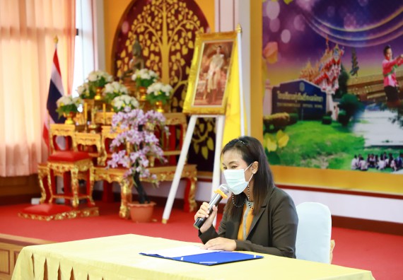 ภาพกิจกรรม  คณะวิทยาศาสตร์และเทคโนโลยี จัดกิจกรรมค่ายวิทยาศาสตร์สัญจร ปีการศึกษา 2565  โรงเรียนทุ่งโพธิ์ทะเลพิทยา