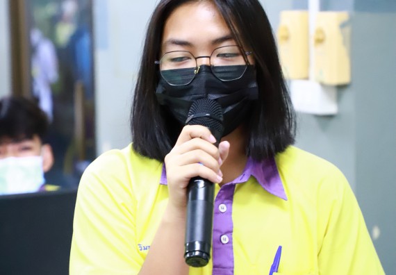 ภาพกิจกรรม  คณะวิทยาศาสตร์และเทคโนโลยี จัดกิจกรรมค่ายวิทยาศาสตร์สัญจร ปีการศึกษา 2565  โรงเรียนทุ่งโพธิ์ทะเลพิทยา