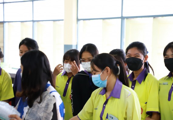 ภาพกิจกรรม  คณะวิทยาศาสตร์และเทคโนโลยี จัดกิจกรรมค่ายวิทยาศาสตร์สัญจร ปีการศึกษา 2565  โรงเรียนทุ่งโพธิ์ทะเลพิทยา