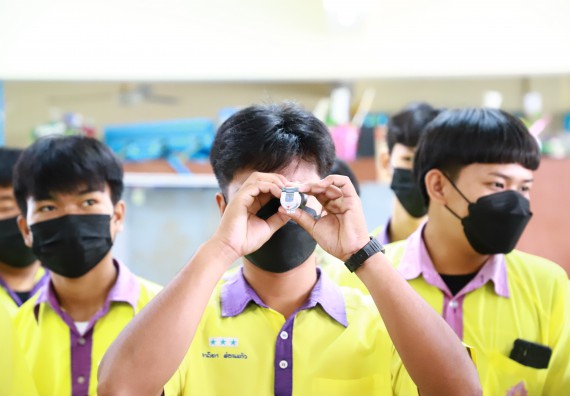 ภาพกิจกรรม  คณะวิทยาศาสตร์และเทคโนโลยี จัดกิจกรรมค่ายวิทยาศาสตร์สัญจร ปีการศึกษา 2565  โรงเรียนทุ่งโพธิ์ทะเลพิทยา