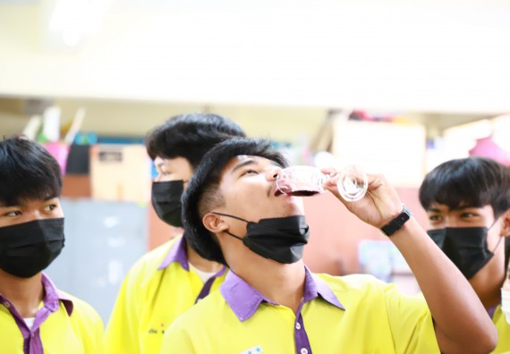 ภาพกิจกรรม  คณะวิทยาศาสตร์และเทคโนโลยี จัดกิจกรรมค่ายวิทยาศาสตร์สัญจร ปีการศึกษา 2565  โรงเรียนทุ่งโพธิ์ทะเลพิทยา