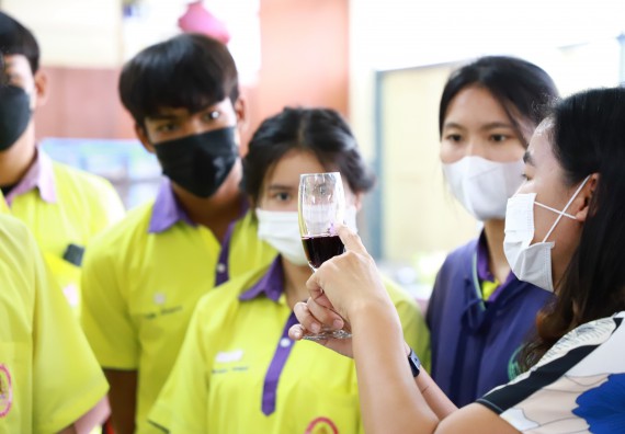 ภาพกิจกรรม  คณะวิทยาศาสตร์และเทคโนโลยี จัดกิจกรรมค่ายวิทยาศาสตร์สัญจร ปีการศึกษา 2565  โรงเรียนทุ่งโพธิ์ทะเลพิทยา