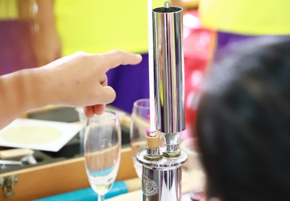 ภาพกิจกรรม  คณะวิทยาศาสตร์และเทคโนโลยี จัดกิจกรรมค่ายวิทยาศาสตร์สัญจร ปีการศึกษา 2565  โรงเรียนทุ่งโพธิ์ทะเลพิทยา