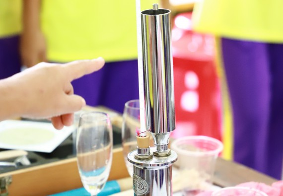 ภาพกิจกรรม  คณะวิทยาศาสตร์และเทคโนโลยี จัดกิจกรรมค่ายวิทยาศาสตร์สัญจร ปีการศึกษา 2565  โรงเรียนทุ่งโพธิ์ทะเลพิทยา