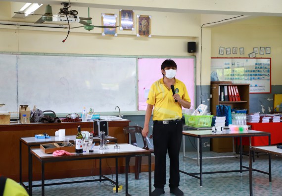 ภาพกิจกรรม  คณะวิทยาศาสตร์และเทคโนโลยี จัดกิจกรรมค่ายวิทยาศาสตร์สัญจร ปีการศึกษา 2565  โรงเรียนทุ่งโพธิ์ทะเลพิทยา