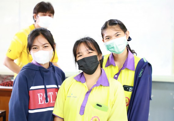 ภาพกิจกรรม  คณะวิทยาศาสตร์และเทคโนโลยี จัดกิจกรรมค่ายวิทยาศาสตร์สัญจร ปีการศึกษา 2565  โรงเรียนทุ่งโพธิ์ทะเลพิทยา