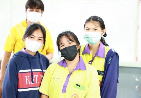 ภาพกิจกรรม  คณะวิทยาศาสตร์และเทคโนโลยี จัดกิจกรรมค่ายวิทยาศาสตร์สัญจร ปีการศึกษา 2565  โรงเรียนทุ่งโพธิ์ทะเลพิทยา