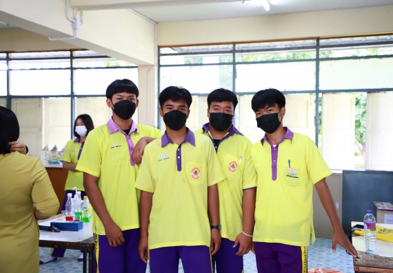 ภาพกิจกรรม  คณะวิทยาศาสตร์และเทคโนโลยี จัดกิจกรรมค่ายวิทยาศาสตร์สัญจร ปีการศึกษา 2565  โรงเรียนทุ่งโพธิ์ทะเลพิทยา