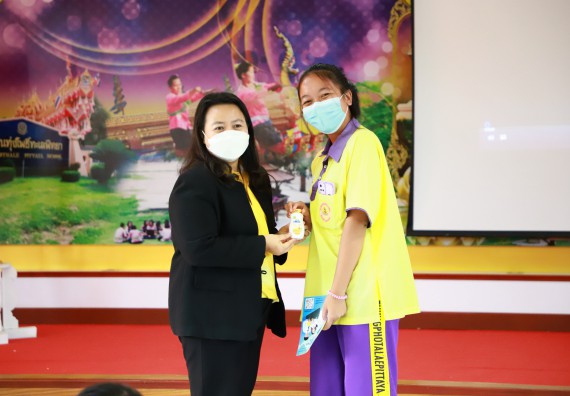 ภาพกิจกรรม  คณะวิทยาศาสตร์และเทคโนโลยี จัดกิจกรรมค่ายวิทยาศาสตร์สัญจร ปีการศึกษา 2565  โรงเรียนทุ่งโพธิ์ทะเลพิทยา