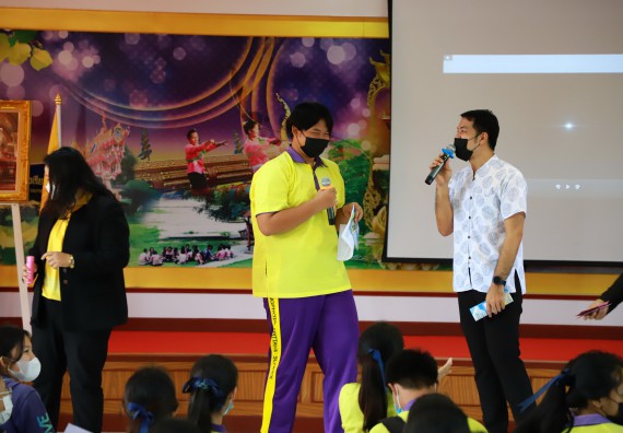 ภาพกิจกรรม  คณะวิทยาศาสตร์และเทคโนโลยี จัดกิจกรรมค่ายวิทยาศาสตร์สัญจร ปีการศึกษา 2565  โรงเรียนทุ่งโพธิ์ทะเลพิทยา