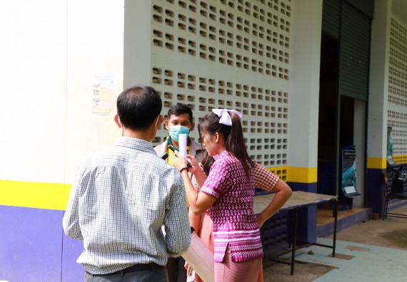 ภาพกิจกรรม  คณะวิทยาศาสตร์และเทคโนโลยี จัดกิจกรรมค่ายวิทยาศาสตร์สัญจร ปีการศึกษา 2565  โรงเรียนทุ่งโพธิ์ทะเลพิทยา