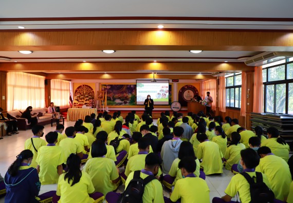 ภาพกิจกรรม  คณะวิทยาศาสตร์และเทคโนโลยี จัดกิจกรรมค่ายวิทยาศาสตร์สัญจร ปีการศึกษา 2565  โรงเรียนทุ่งโพธิ์ทะเลพิทยา