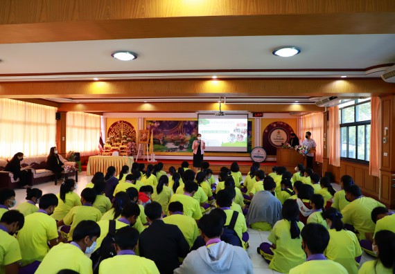 ภาพกิจกรรม  คณะวิทยาศาสตร์และเทคโนโลยี จัดกิจกรรมค่ายวิทยาศาสตร์สัญจร ปีการศึกษา 2565  โรงเรียนทุ่งโพธิ์ทะเลพิทยา