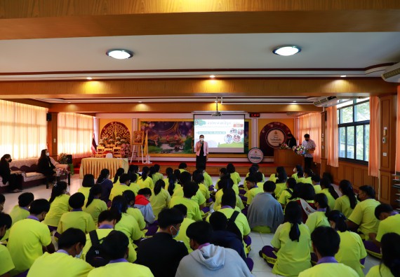 ภาพกิจกรรม  คณะวิทยาศาสตร์และเทคโนโลยี จัดกิจกรรมค่ายวิทยาศาสตร์สัญจร ปีการศึกษา 2565  โรงเรียนทุ่งโพธิ์ทะเลพิทยา