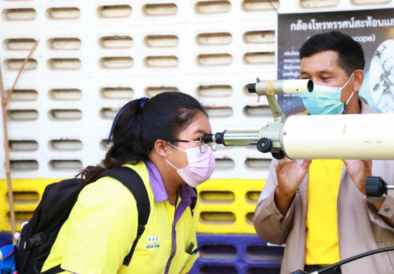 ภาพกิจกรรม  คณะวิทยาศาสตร์และเทคโนโลยี จัดกิจกรรมค่ายวิทยาศาสตร์สัญจร ปีการศึกษา 2565  โรงเรียนทุ่งโพธิ์ทะเลพิทยา