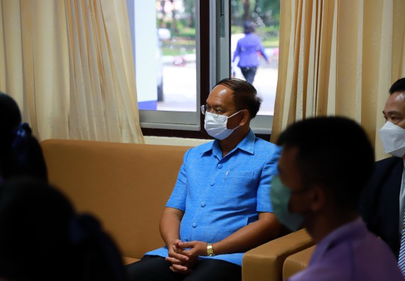 ภาพกิจกรรม  คณะวิทยาศาสตร์และเทคโนโลยี จัดกิจกรรมค่ายวิทยาศาสตร์สัญจร ปีการศึกษา 2565 โรงเรียนขาณุวิทยา