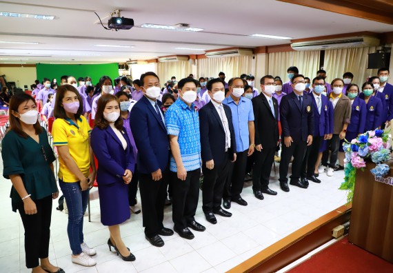 ภาพกิจกรรม  คณะวิทยาศาสตร์และเทคโนโลยี จัดกิจกรรมค่ายวิทยาศาสตร์สัญจร ปีการศึกษา 2565 โรงเรียนขาณุวิทยา