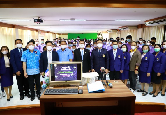 ภาพกิจกรรม  คณะวิทยาศาสตร์และเทคโนโลยี จัดกิจกรรมค่ายวิทยาศาสตร์สัญจร ปีการศึกษา 2565 โรงเรียนขาณุวิทยา