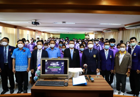 ภาพกิจกรรม  คณะวิทยาศาสตร์และเทคโนโลยี จัดกิจกรรมค่ายวิทยาศาสตร์สัญจร ปีการศึกษา 2565 โรงเรียนขาณุวิทยา