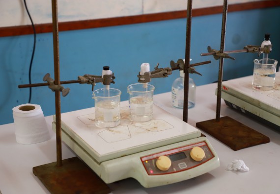 ภาพกิจกรรม  คณะวิทยาศาสตร์และเทคโนโลยี จัดกิจกรรมค่ายวิทยาศาสตร์สัญจร ปีการศึกษา 2565 โรงเรียนขาณุวิทยา