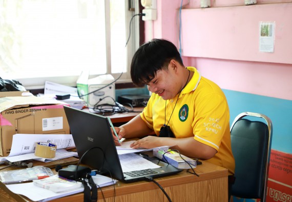 ภาพกิจกรรม  คณะวิทยาศาสตร์และเทคโนโลยี จัดกิจกรรมค่ายวิทยาศาสตร์สัญจร ปีการศึกษา 2565 โรงเรียนขาณุวิทยา