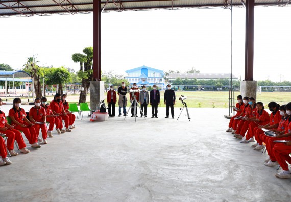 ภาพกิจกรรม   คณะวิทยาศาสตร์และเทคโนโลยี จัดกิจกรรมค่ายวิทยาศาสตร์สัญจร ปีการศึกษา 2565 ให้กับนักเรียนระดับชั้นมัธยมศึกษาตอนปลาย โรงเรียนพรานกระต่ายพิทยาคม