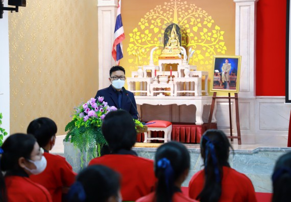 ภาพกิจกรรม   คณะวิทยาศาสตร์และเทคโนโลยี จัดกิจกรรมค่ายวิทยาศาสตร์สัญจร ปีการศึกษา 2565 ให้กับนักเรียนระดับชั้นมัธยมศึกษาตอนปลาย โรงเรียนพรานกระต่ายพิทยาคม