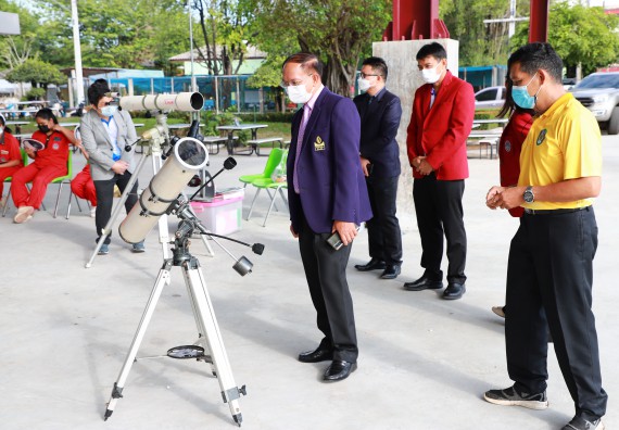 ภาพกิจกรรม   คณะวิทยาศาสตร์และเทคโนโลยี จัดกิจกรรมค่ายวิทยาศาสตร์สัญจร ปีการศึกษา 2565 ให้กับนักเรียนระดับชั้นมัธยมศึกษาตอนปลาย โรงเรียนพรานกระต่ายพิทยาคม