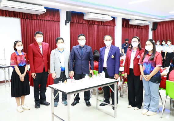 ภาพกิจกรรม   คณะวิทยาศาสตร์และเทคโนโลยี จัดกิจกรรมค่ายวิทยาศาสตร์สัญจร ปีการศึกษา 2565 ให้กับนักเรียนระดับชั้นมัธยมศึกษาตอนปลาย โรงเรียนพรานกระต่ายพิทยาคม