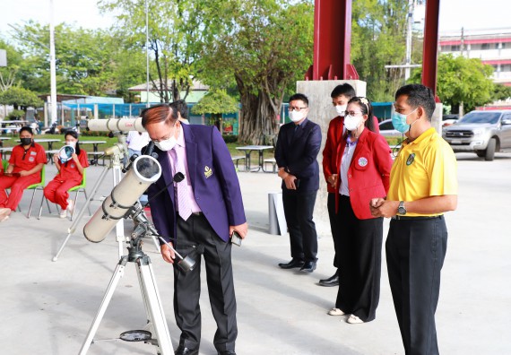 ภาพกิจกรรม   คณะวิทยาศาสตร์และเทคโนโลยี จัดกิจกรรมค่ายวิทยาศาสตร์สัญจร ปีการศึกษา 2565 ให้กับนักเรียนระดับชั้นมัธยมศึกษาตอนปลาย โรงเรียนพรานกระต่ายพิทยาคม