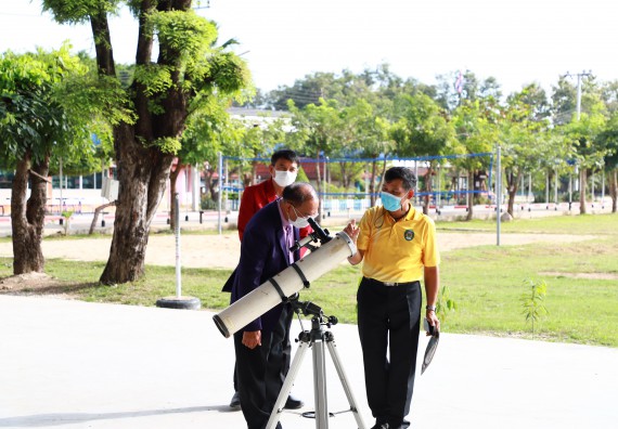 ภาพกิจกรรม   คณะวิทยาศาสตร์และเทคโนโลยี จัดกิจกรรมค่ายวิทยาศาสตร์สัญจร ปีการศึกษา 2565 ให้กับนักเรียนระดับชั้นมัธยมศึกษาตอนปลาย โรงเรียนพรานกระต่ายพิทยาคม