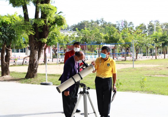 ภาพกิจกรรม   คณะวิทยาศาสตร์และเทคโนโลยี จัดกิจกรรมค่ายวิทยาศาสตร์สัญจร ปีการศึกษา 2565 ให้กับนักเรียนระดับชั้นมัธยมศึกษาตอนปลาย โรงเรียนพรานกระต่ายพิทยาคม