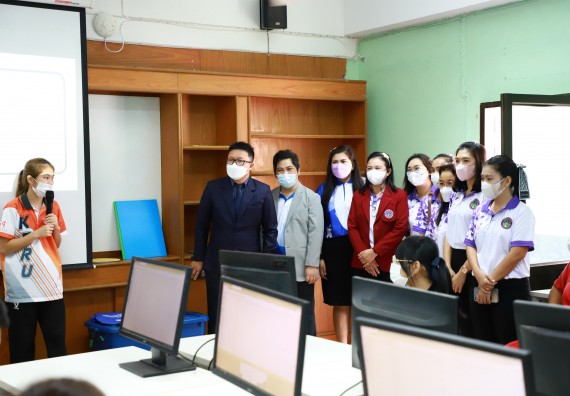 ภาพกิจกรรม   คณะวิทยาศาสตร์และเทคโนโลยี จัดกิจกรรมค่ายวิทยาศาสตร์สัญจร ปีการศึกษา 2565 ให้กับนักเรียนระดับชั้นมัธยมศึกษาตอนปลาย โรงเรียนพรานกระต่ายพิทยาคม