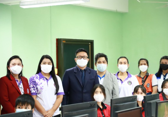 ภาพกิจกรรม   คณะวิทยาศาสตร์และเทคโนโลยี จัดกิจกรรมค่ายวิทยาศาสตร์สัญจร ปีการศึกษา 2565 ให้กับนักเรียนระดับชั้นมัธยมศึกษาตอนปลาย โรงเรียนพรานกระต่ายพิทยาคม