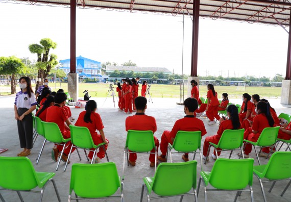 ภาพกิจกรรม   คณะวิทยาศาสตร์และเทคโนโลยี จัดกิจกรรมค่ายวิทยาศาสตร์สัญจร ปีการศึกษา 2565 ให้กับนักเรียนระดับชั้นมัธยมศึกษาตอนปลาย โรงเรียนพรานกระต่ายพิทยาคม