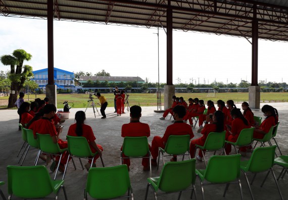 ภาพกิจกรรม   คณะวิทยาศาสตร์และเทคโนโลยี จัดกิจกรรมค่ายวิทยาศาสตร์สัญจร ปีการศึกษา 2565 ให้กับนักเรียนระดับชั้นมัธยมศึกษาตอนปลาย โรงเรียนพรานกระต่ายพิทยาคม
