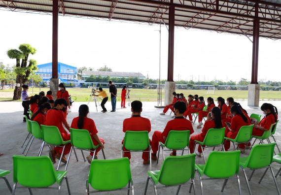 ภาพกิจกรรม   คณะวิทยาศาสตร์และเทคโนโลยี จัดกิจกรรมค่ายวิทยาศาสตร์สัญจร ปีการศึกษา 2565 ให้กับนักเรียนระดับชั้นมัธยมศึกษาตอนปลาย โรงเรียนพรานกระต่ายพิทยาคม