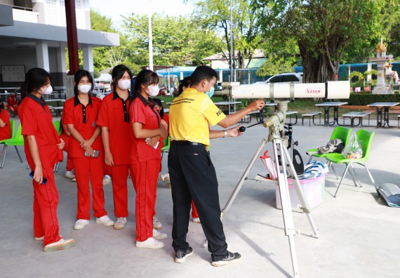 ภาพกิจกรรม   คณะวิทยาศาสตร์และเทคโนโลยี จัดกิจกรรมค่ายวิทยาศาสตร์สัญจร ปีการศึกษา 2565 ให้กับนักเรียนระดับชั้นมัธยมศึกษาตอนปลาย โรงเรียนพรานกระต่ายพิทยาคม