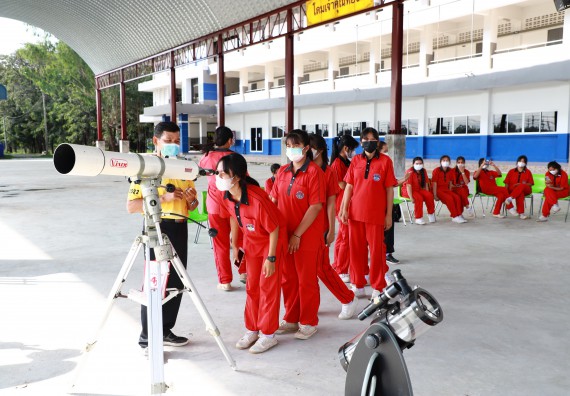 ภาพกิจกรรม   คณะวิทยาศาสตร์และเทคโนโลยี จัดกิจกรรมค่ายวิทยาศาสตร์สัญจร ปีการศึกษา 2565 ให้กับนักเรียนระดับชั้นมัธยมศึกษาตอนปลาย โรงเรียนพรานกระต่ายพิทยาคม