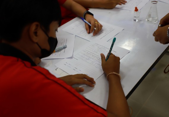 ภาพกิจกรรม   คณะวิทยาศาสตร์และเทคโนโลยี จัดกิจกรรมค่ายวิทยาศาสตร์สัญจร ปีการศึกษา 2565 ให้กับนักเรียนระดับชั้นมัธยมศึกษาตอนปลาย โรงเรียนพรานกระต่ายพิทยาคม