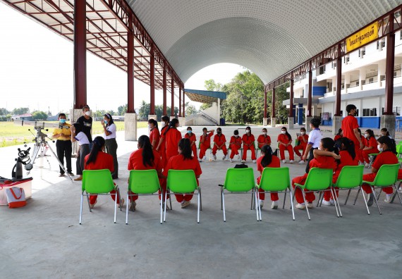 ภาพกิจกรรม   คณะวิทยาศาสตร์และเทคโนโลยี จัดกิจกรรมค่ายวิทยาศาสตร์สัญจร ปีการศึกษา 2565 ให้กับนักเรียนระดับชั้นมัธยมศึกษาตอนปลาย โรงเรียนพรานกระต่ายพิทยาคม