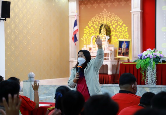 ภาพกิจกรรม   คณะวิทยาศาสตร์และเทคโนโลยี จัดกิจกรรมค่ายวิทยาศาสตร์สัญจร ปีการศึกษา 2565 ให้กับนักเรียนระดับชั้นมัธยมศึกษาตอนปลาย โรงเรียนพรานกระต่ายพิทยาคม