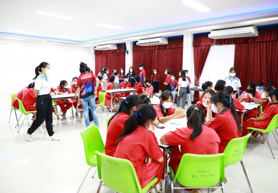 ภาพกิจกรรม   คณะวิทยาศาสตร์และเทคโนโลยี จัดกิจกรรมค่ายวิทยาศาสตร์สัญจร ปีการศึกษา 2565 ให้กับนักเรียนระดับชั้นมัธยมศึกษาตอนปลาย โรงเรียนพรานกระต่ายพิทยาคม