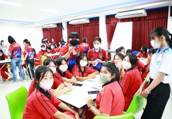 ภาพกิจกรรม   คณะวิทยาศาสตร์และเทคโนโลยี จัดกิจกรรมค่ายวิทยาศาสตร์สัญจร ปีการศึกษา 2565 ให้กับนักเรียนระดับชั้นมัธยมศึกษาตอนปลาย โรงเรียนพรานกระต่ายพิทยาคม