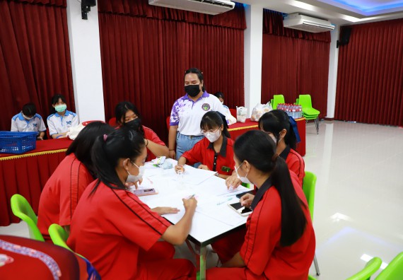 ภาพกิจกรรม   คณะวิทยาศาสตร์และเทคโนโลยี จัดกิจกรรมค่ายวิทยาศาสตร์สัญจร ปีการศึกษา 2565 ให้กับนักเรียนระดับชั้นมัธยมศึกษาตอนปลาย โรงเรียนพรานกระต่ายพิทยาคม