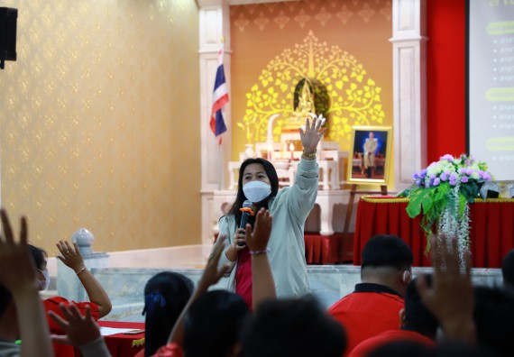 ภาพกิจกรรม   คณะวิทยาศาสตร์และเทคโนโลยี จัดกิจกรรมค่ายวิทยาศาสตร์สัญจร ปีการศึกษา 2565 ให้กับนักเรียนระดับชั้นมัธยมศึกษาตอนปลาย โรงเรียนพรานกระต่ายพิทยาคม