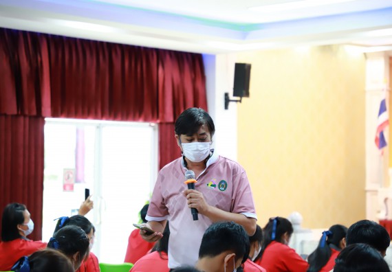 ภาพกิจกรรม   คณะวิทยาศาสตร์และเทคโนโลยี จัดกิจกรรมค่ายวิทยาศาสตร์สัญจร ปีการศึกษา 2565 ให้กับนักเรียนระดับชั้นมัธยมศึกษาตอนปลาย โรงเรียนพรานกระต่ายพิทยาคม