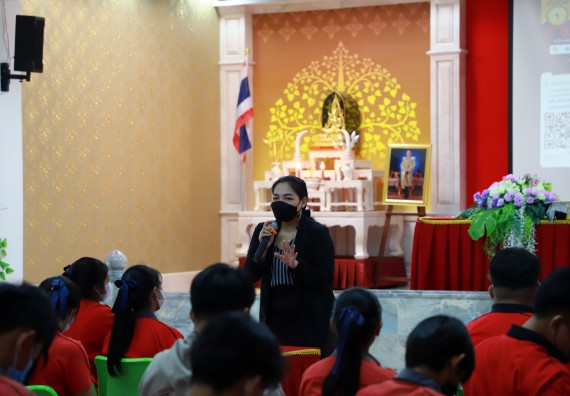 ภาพกิจกรรม   คณะวิทยาศาสตร์และเทคโนโลยี จัดกิจกรรมค่ายวิทยาศาสตร์สัญจร ปีการศึกษา 2565 ให้กับนักเรียนระดับชั้นมัธยมศึกษาตอนปลาย โรงเรียนพรานกระต่ายพิทยาคม