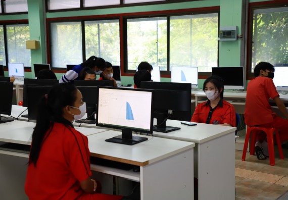 ภาพกิจกรรม   คณะวิทยาศาสตร์และเทคโนโลยี จัดกิจกรรมค่ายวิทยาศาสตร์สัญจร ปีการศึกษา 2565 ให้กับนักเรียนระดับชั้นมัธยมศึกษาตอนปลาย โรงเรียนพรานกระต่ายพิทยาคม